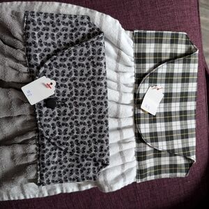 Set of Two Patterned Clutches